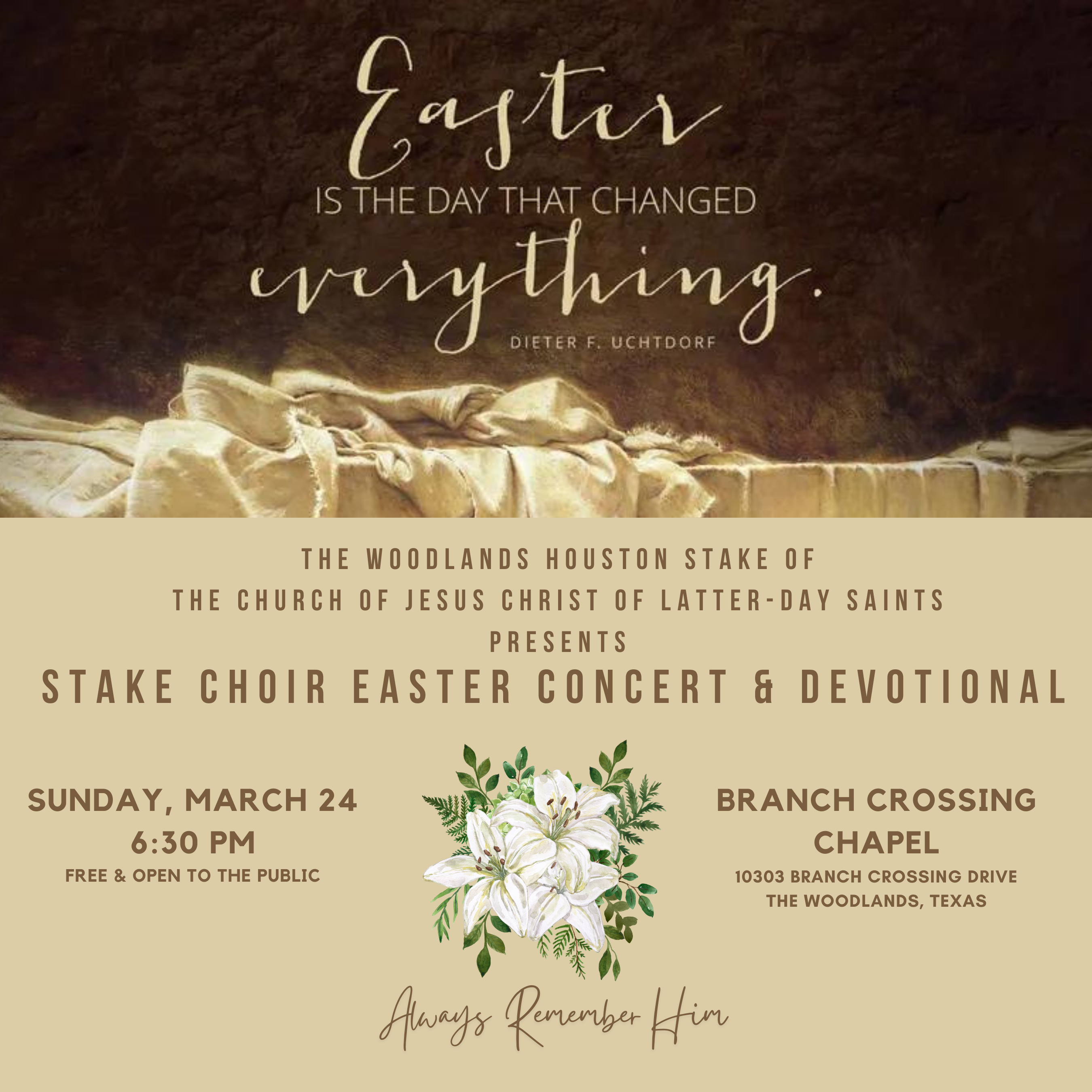 2024 Stake Easter Concert